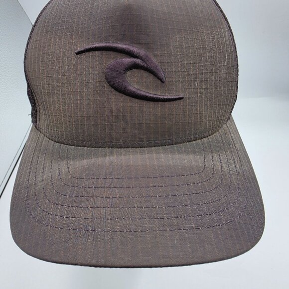 Rip Curl High Profile Tepan Adults Gray Trucker Hat Casual Outdoors Beach Nice - Picture 9 of 9